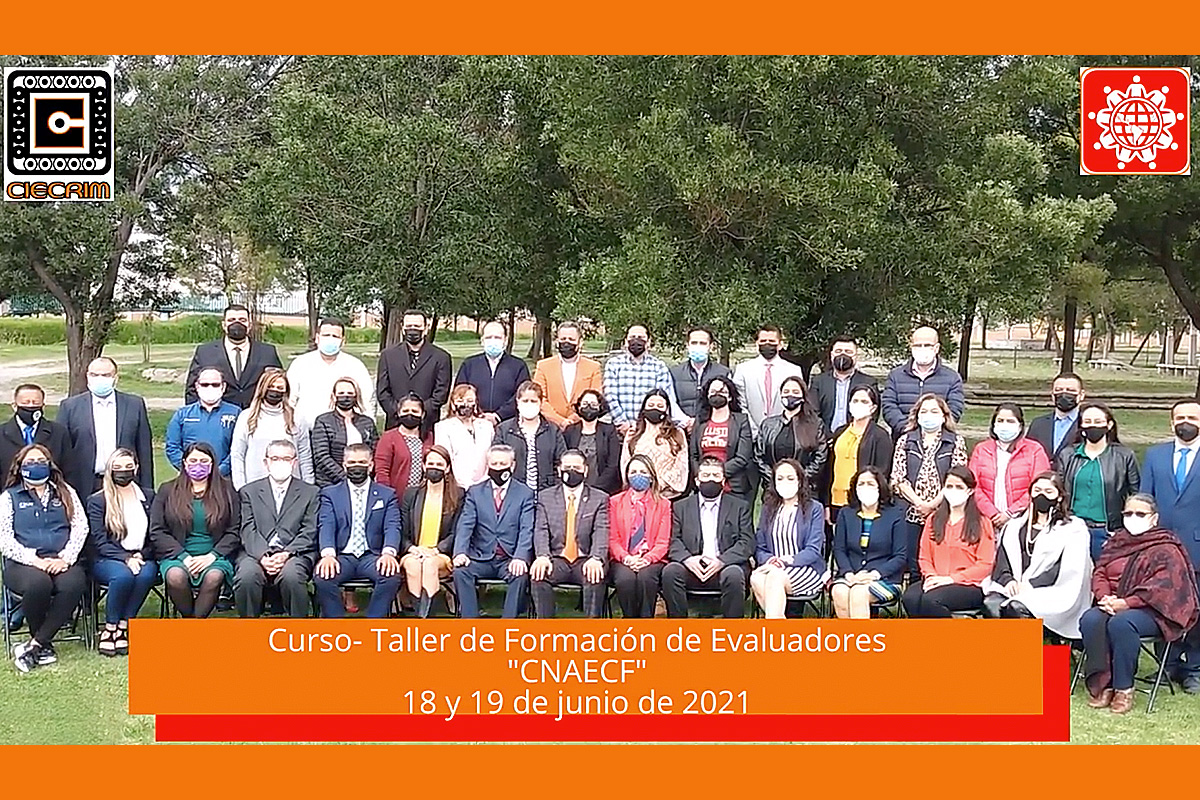 Curso-Taller de Formación de Evaluadores de programas de Criminología y Ciencias Forenses
