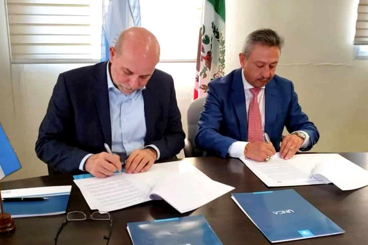 UICUI Firma Convenio Marco de Colaboración con la Universidad Nacional de Catamarca, Argentina.