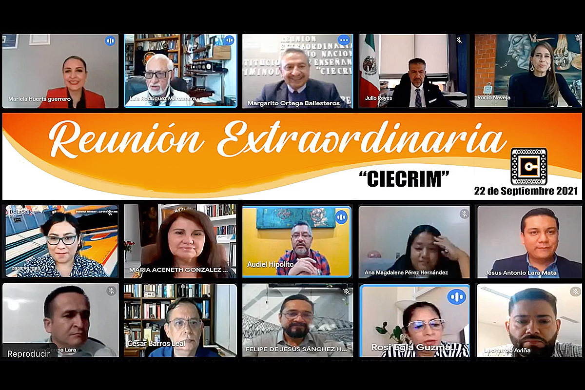 Reunión Extraordinaria del CIECRIM